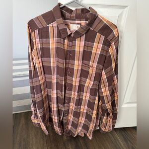 Sonoma XXL flannel favorite button down shirt